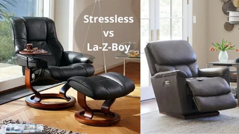 Lazy boy recliner with ottoman online
